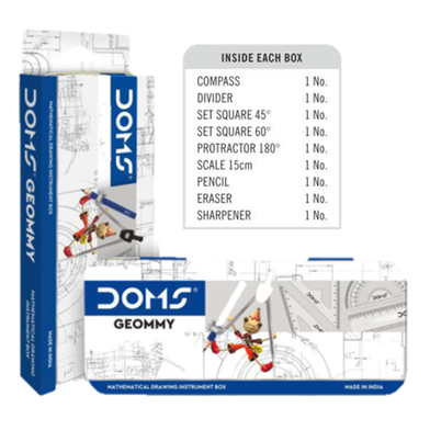 Picture of Doms Geometry Box 9 items (Any Color)