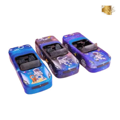 Picture of Space Galaxy Car Design Metal Pencil Box (Multicolor & Design)