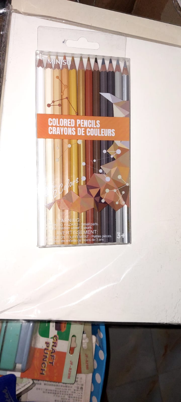 Picture of Colored Pencil 12 pcs crayons de couleurs