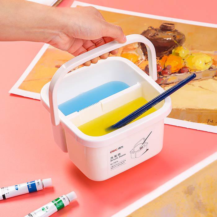 Picture of Deli 73874 Brush Washing Bucket