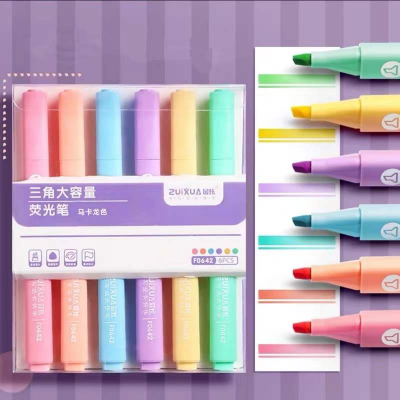 Picture of Large Capacity Jelly Color Macaron Morandi Color Graffiti Painted 6pcs