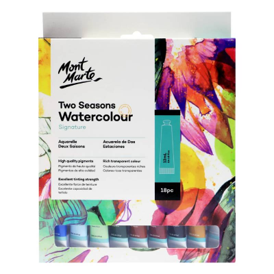Picture of Mont Marte Two Seasons Water color 18pc x 12ml