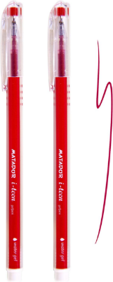 Picture of Matador I-teen Gel Pen Red 6 PC
