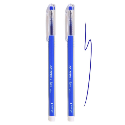 Picture of Matador I-teen Gel Pen Blue 6 PC