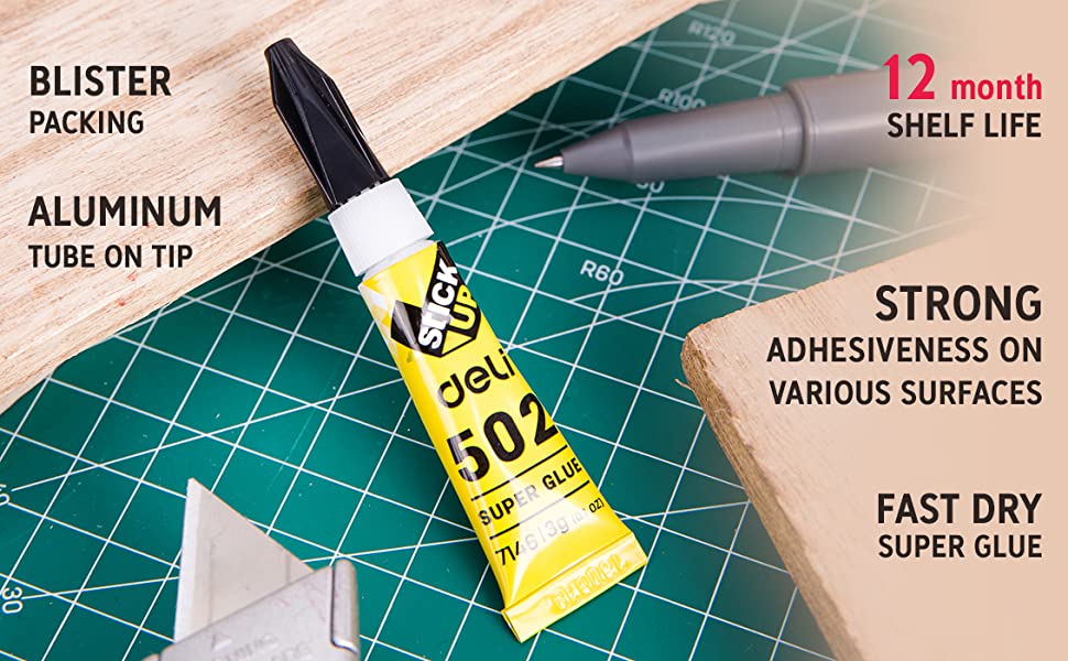 Picture of Deli E7146 Super Glue  2 Pcs