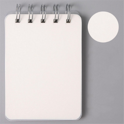 Picture of 80 Page Spiral Mini Memo Pad Book Coil Notebook Blank Paper Journal Diary Sketchbook for School Supplies Stationery