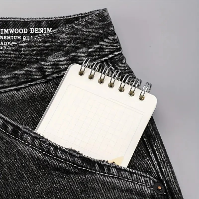 Picture of 80 Page Spiral Mini Memo Pad Book Grid Paper Journal Diary Sketchbook for School Supplies Stationery