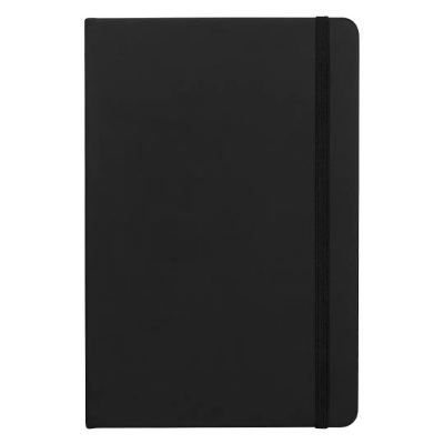 Picture of Daily Journal sketch Book Black Notebook with Elastic Band