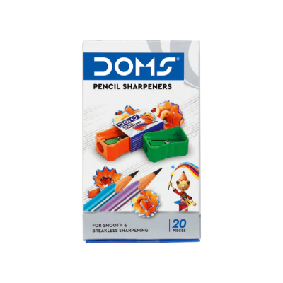 Picture of Doms Pencil Sharpener 20 pcs box
