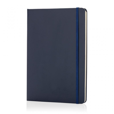 Picture of Daily Journal sketch Book Neavy Blue cover Notebook with Elastic Band