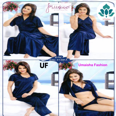 Picture of Fashionable 6 Part Nighty Dress For Ladies - Night Dress For Women - Night Dress For Women