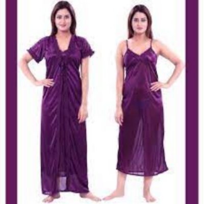 Picture of Night Dress For Women 2 Part Fashionable, Stylish And Comfortable Sleepwear - Night Dress For Women - Night Dress For Women