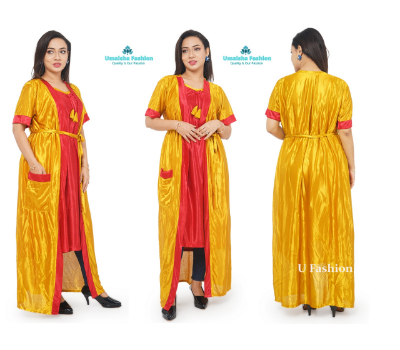 Picture of Beauty Looks Two Part Nighty Sleepwear