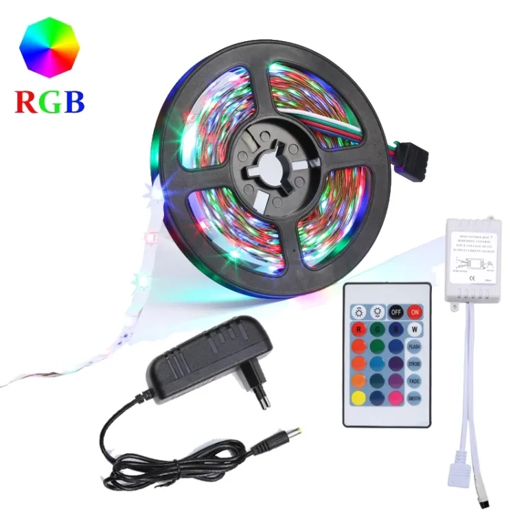 Buy Waterproof RGB Remote Control Color Changing Fita Light led strip light  at Best Price in Bangladesh