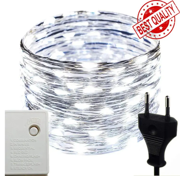 Buy Fairy Lights 8 Modes 33ft 100 LED String-Fairy Lights at Best Price in Bangladesh