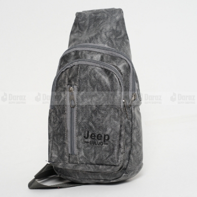 Picture of Crossbody Messenger Bag With Shoulder Belt And Pu Leather Bag Fashion Cross Body PU Leather Bag For Men and Woman Jeep Brown Pu Leather Shoulder Crossbody Bag for Men