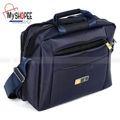 Picture of 3G Smart Office Bag for Men Casual Official Bag Handbag 13 inch Laptop bag (Width 13.5 inch, Height 9 inch)