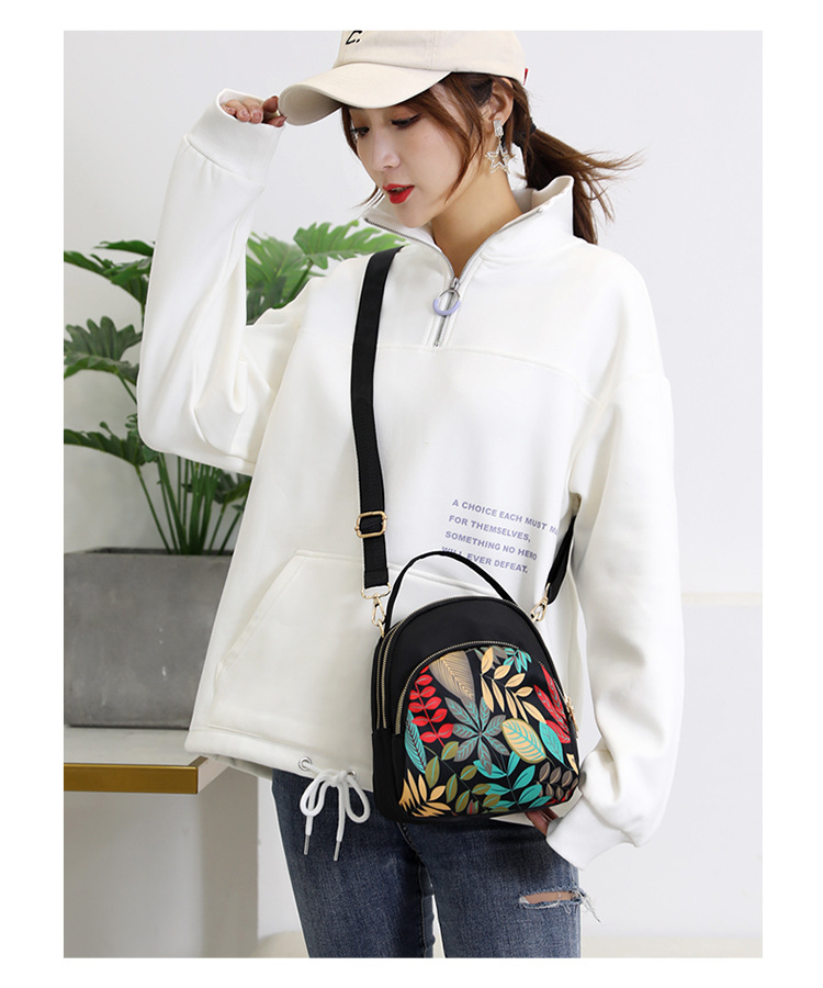 Picture of Oxford Cloth Mini 3D print  Backpack 2022 Women's Fashion Waterproof School Bags For Teen Multifunction Wear-Resistant Travel Bag Mochila MY SHOPEE BD