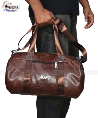 Picture of Sports and Gym Bag - 16/8 inch Fitness Gym Bag /Mountain 18 Litter Duffel Bag / PU leather  Gym Bag for Men and Women -MY SHOPEE BD