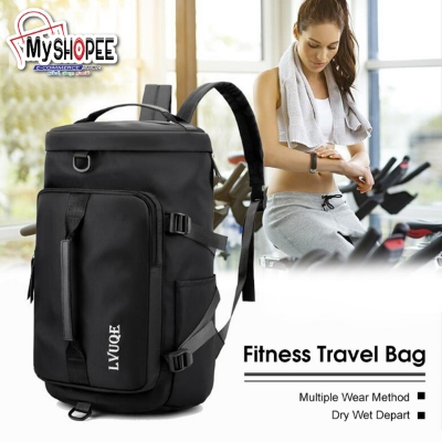 Picture of Outdoor Sports Bag Shoulder Bag Gym Dry Wet Separation Training Backpack Portable Travel Yoga Swimming Fitness Bag Travel Bag Fitness Bag Dry and Wet Separation Compartment  MY SHOPEE BD
