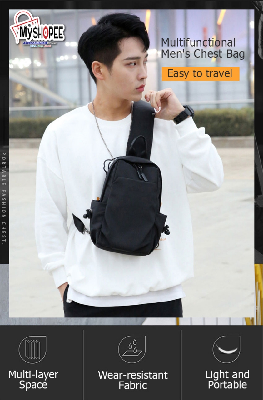 Picture of Outdoor Small Mini bag 12L - school bag Men Crossbody Sling Bag Shoulder bag 8/12 inc