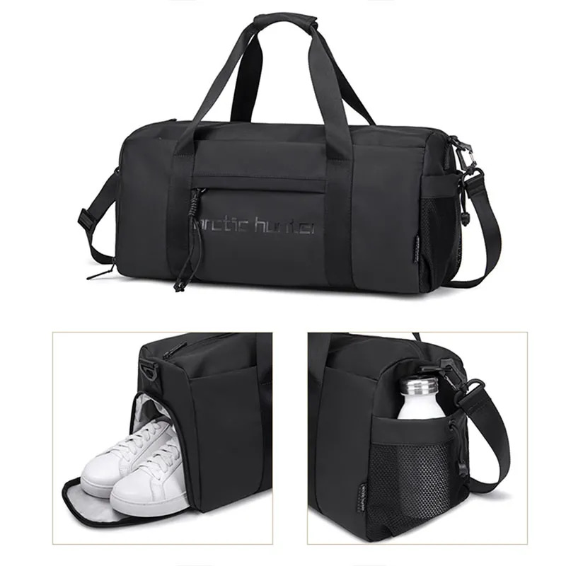 Picture of 18 inch Travel  gym & sports Duffel bag Arctic Hun-ter Tough Men Series Waterproof Anti-Theft Duffel Gym Bag My SHOPEE Exclusive Addition