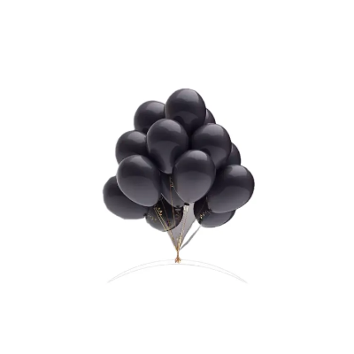 Buy Black ballon-10pc/Black Monty balloon * 10 pcs/Monty balloon-10pc at Best Price in Bangladesh