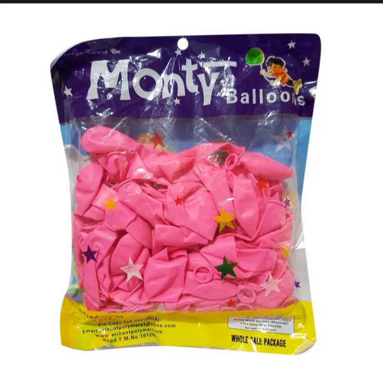 Buy Pink Balloons/Pink Monty Balloons/Monty Balloons Pink Color  at Best Price in Bangladesh