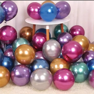 Buy Metallic color balloons-10 pcs at Best Price in Bangladesh