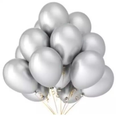 Buy Silver Balloon/Silver Monty Balloon/Monty balloon-20pc at Best Price in Bangladesh