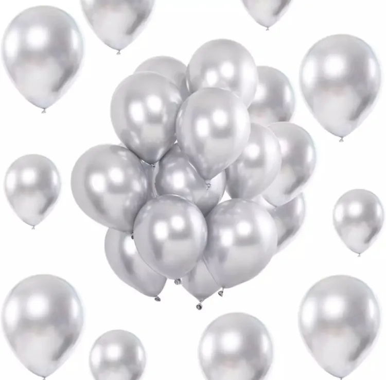 Buy Silver Balloon/Silver Monty Balloon/Monty balloon-20pc at Best Price in Bangladesh