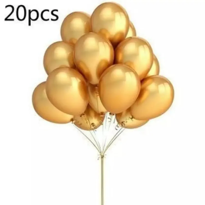 Buy Golden balloon-20pc/Monty balloon golden-20pc at Best Price in Bangladesh