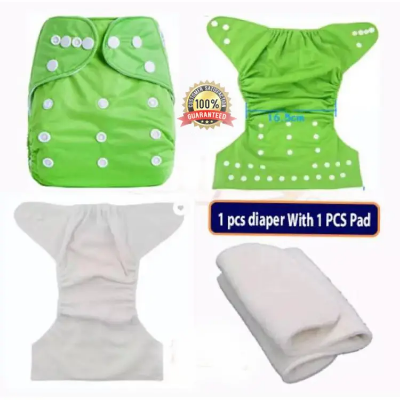 Picture of Washable Reusable Baby Cloth Daiper - 1Pc