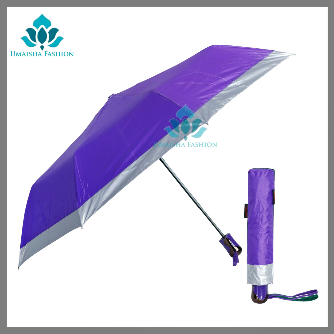 Picture of Auto Open Fashionable World Class Umbrella- 8 sikh