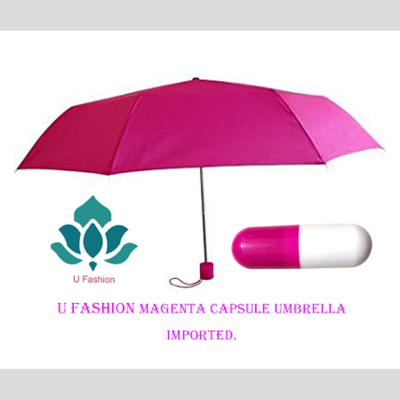 Picture of 7" Mini Folding Capsule Umbrella With Cute Capsule Case