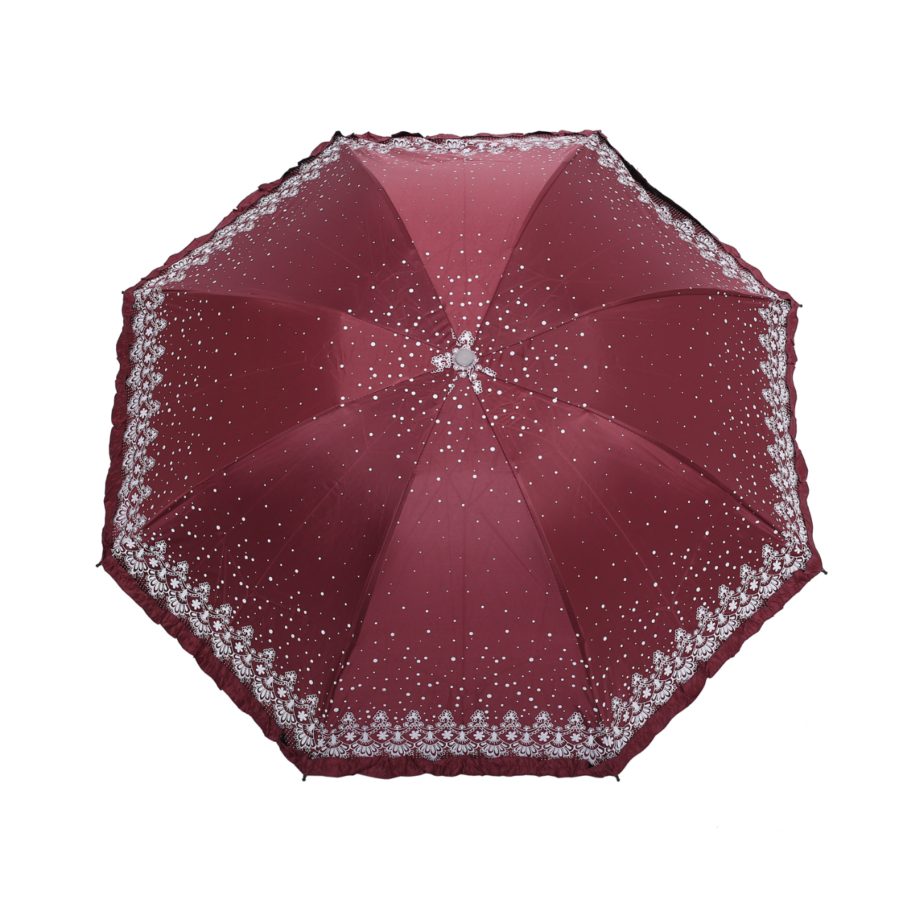 Picture of Ladies Fashionable and Elegant Anti UV Sunshade Print Umbrella