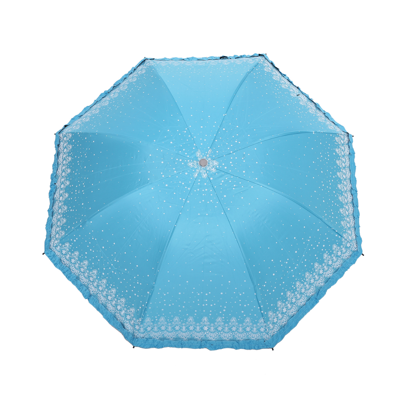 Picture of Ladies Fashionable and Elegant Anti UV Sunshade Print Umbrella