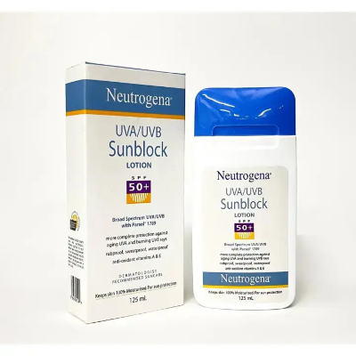 Picture of Neutrogena UVA/UVB Sunblock Lotion, SPF 50+