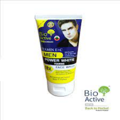 Picture of BIO ACTIVE MEN POWER WHITE FACE WASH 80G