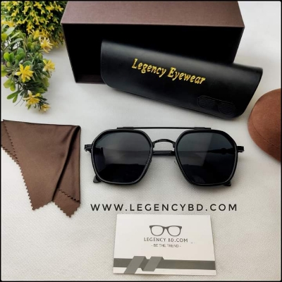 Picture of Good Looking full metal body and lens glass kacher Fashionable sunglass