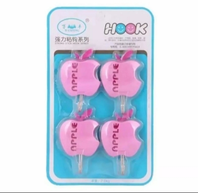 Picture of Wall hook gray color hanger for hanging cm 4 pcs wall hook gray wall hanger