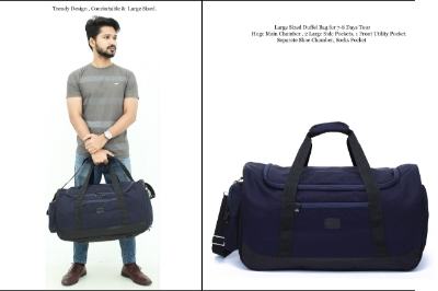 Picture of Bili Online Fortune 50 Liter Duffel Bag - Waterproof Travel Bag for 7-8 Days Tour