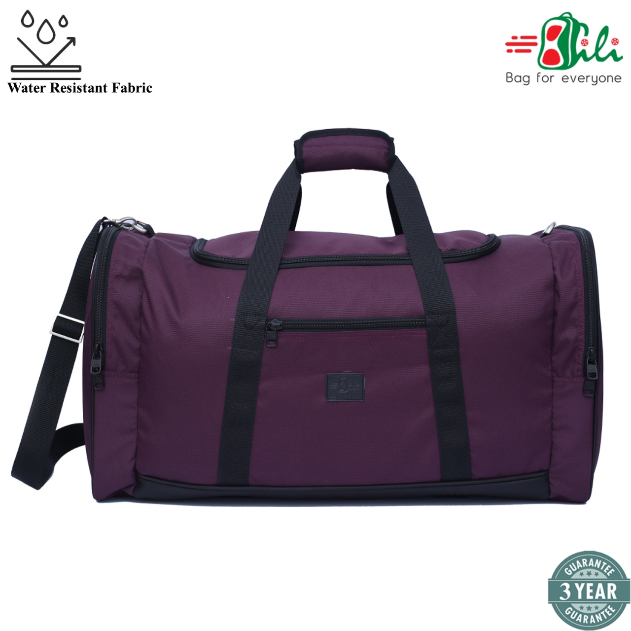 Picture of Bili Classic 5-6 Days Tour Premium 50 Liter Travel Bag (Plum Magenta)