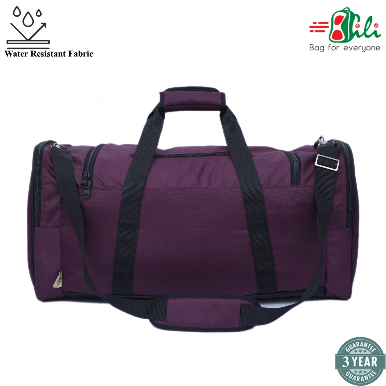 Picture of Bili Classic 5-6 Days Tour Premium 50 Liter Travel Bag (Plum Magenta)