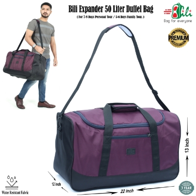 Picture of Bili Online Large Family Travel Bag for 5-6 Days Tour (Plum Magenta)