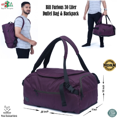 Picture of Bili Online Furious 30 Liter Duffel Bag & Backpack