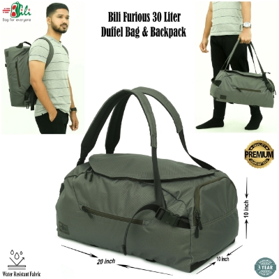 Picture of Bili Online Furious 30 Liter Duffel Bag & Backpack