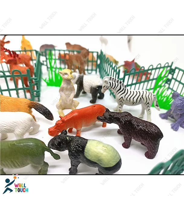 Picture of Mini Animal Zoo-  Animal Play Sets More Than 25 Pieces (Model-1), 12 Pcs (Model-2)