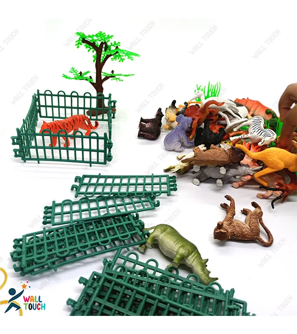 Picture of Mini Animal Zoo-  Animal Play Sets More Than 25 Pieces (Model-1), 12 Pcs (Model-2)