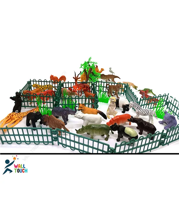 Picture of Mini Animal Zoo-  Animal Play Sets More Than 25 Pieces (Model-1), 12 Pcs (Model-2)